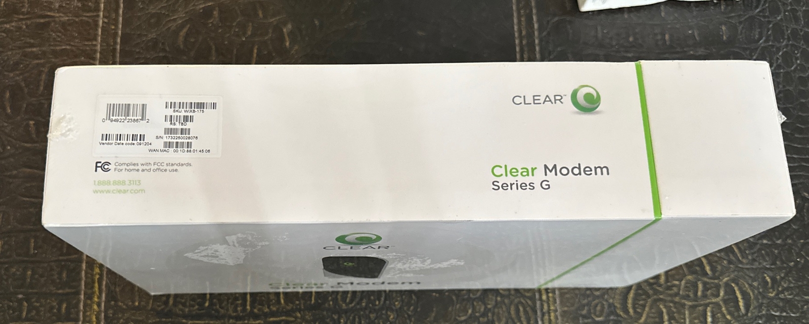CLEAR Wireless 4G Modem Series G Home Modem