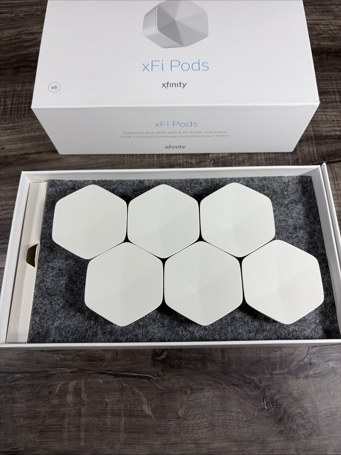 Xfinity XFI Pods Wifi Network Range Extender Model A1A White Pack of 6