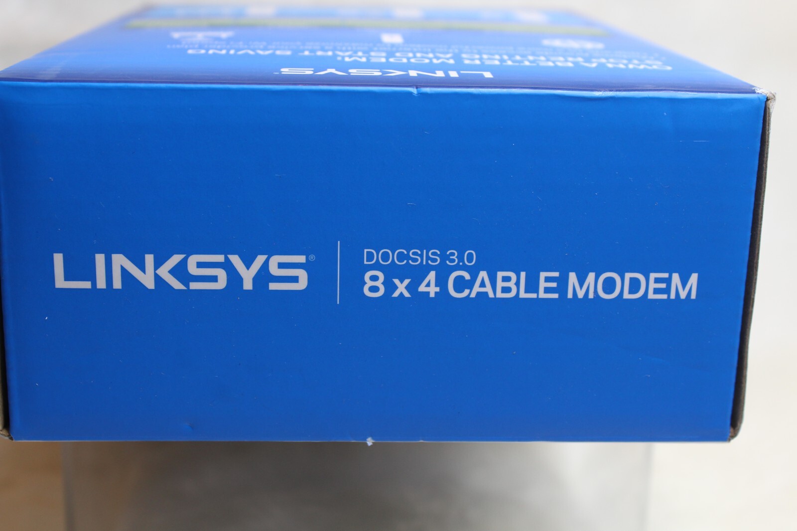 Linksys Cable Modem Bonded Channels New in Open Box 343Mbps DOCSIS 3.0 CM3008