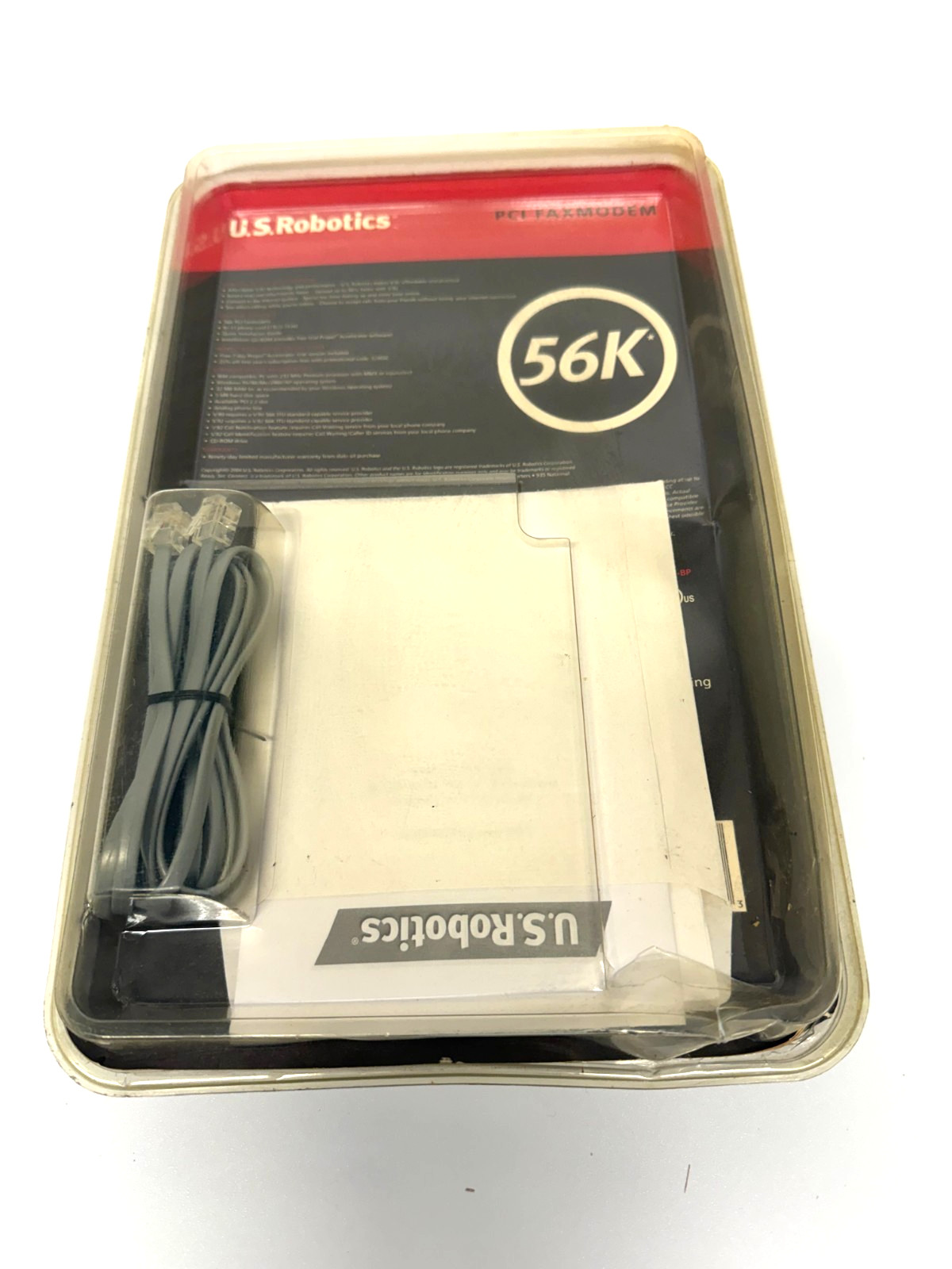 Vintage U.S. Robotics 56K PCI Faxmodem V.92 Internal Dial Up Modem NEW SealedNOS