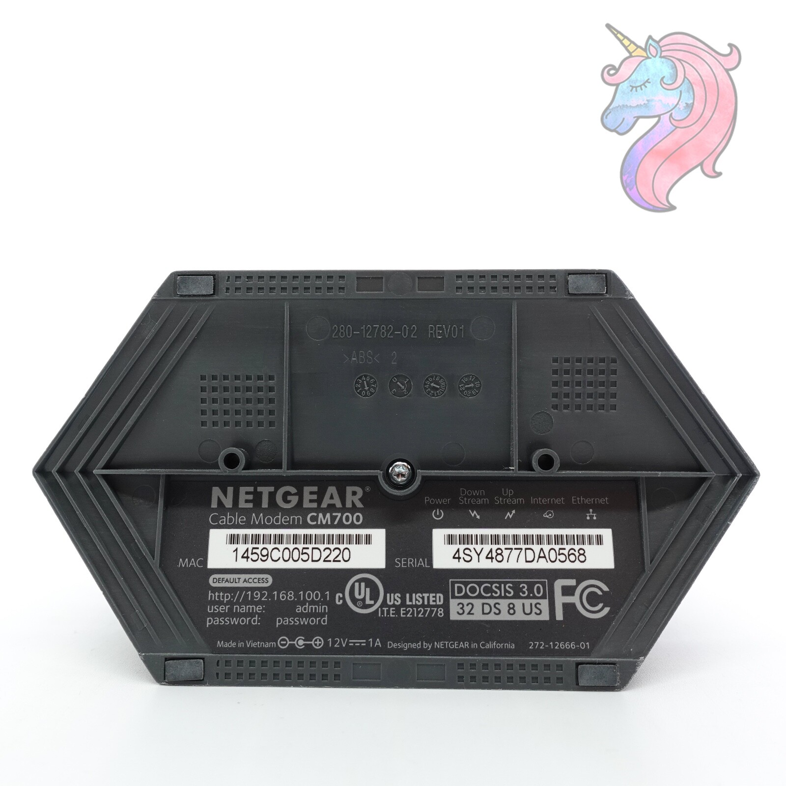 NETGEAR CM700 DOCSIS 3.0 High Speed Cable Modem