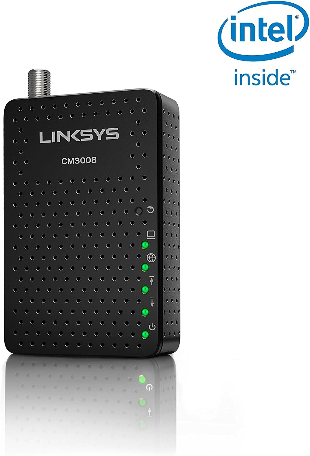 Linksys DOCSIS 3.0 8×4 Cable Modem Certified with Comcast Xfinity, Spectrum, Cox