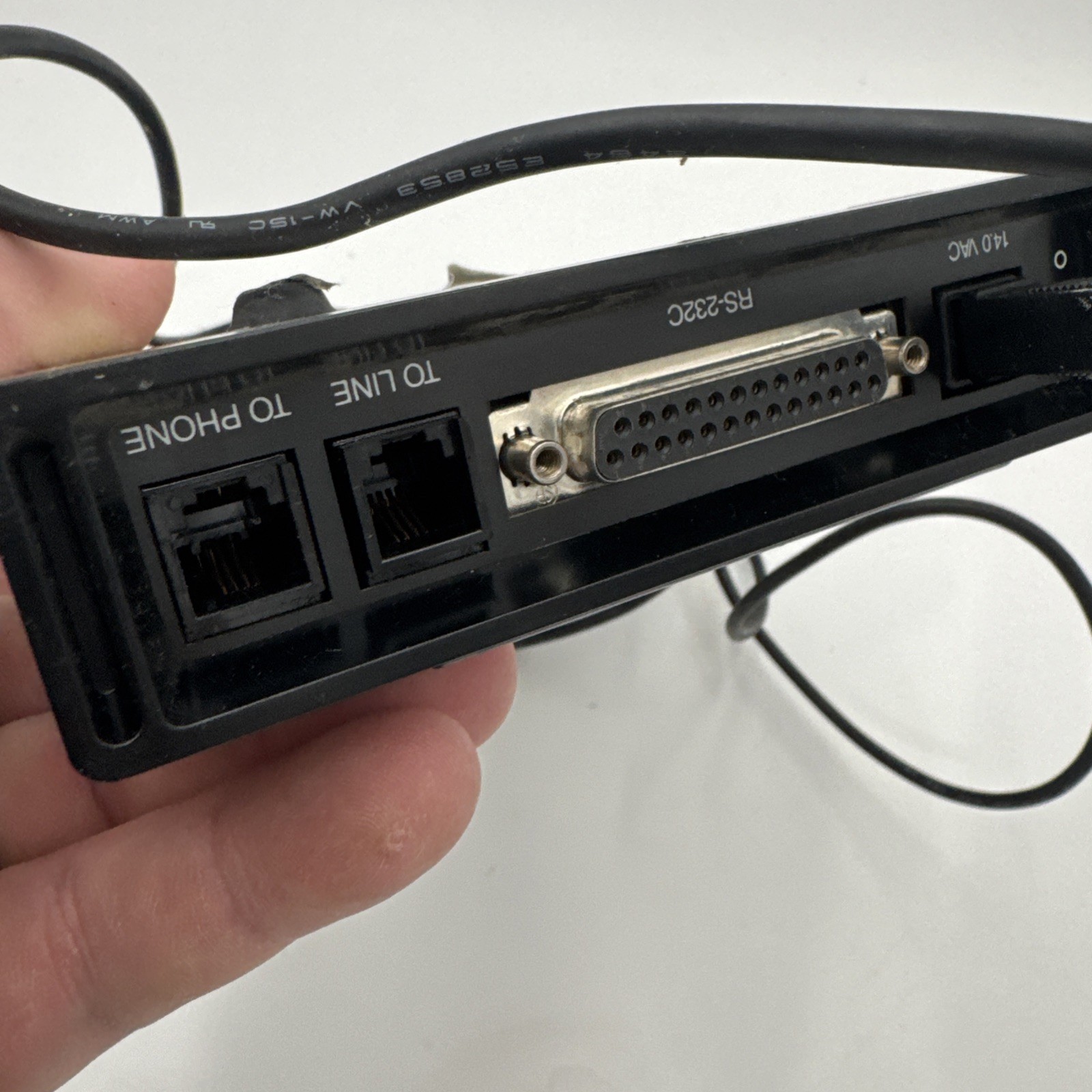 Hayes V_Series ULTRA Smartmodem 9600 1000US with Serial Port Adapter