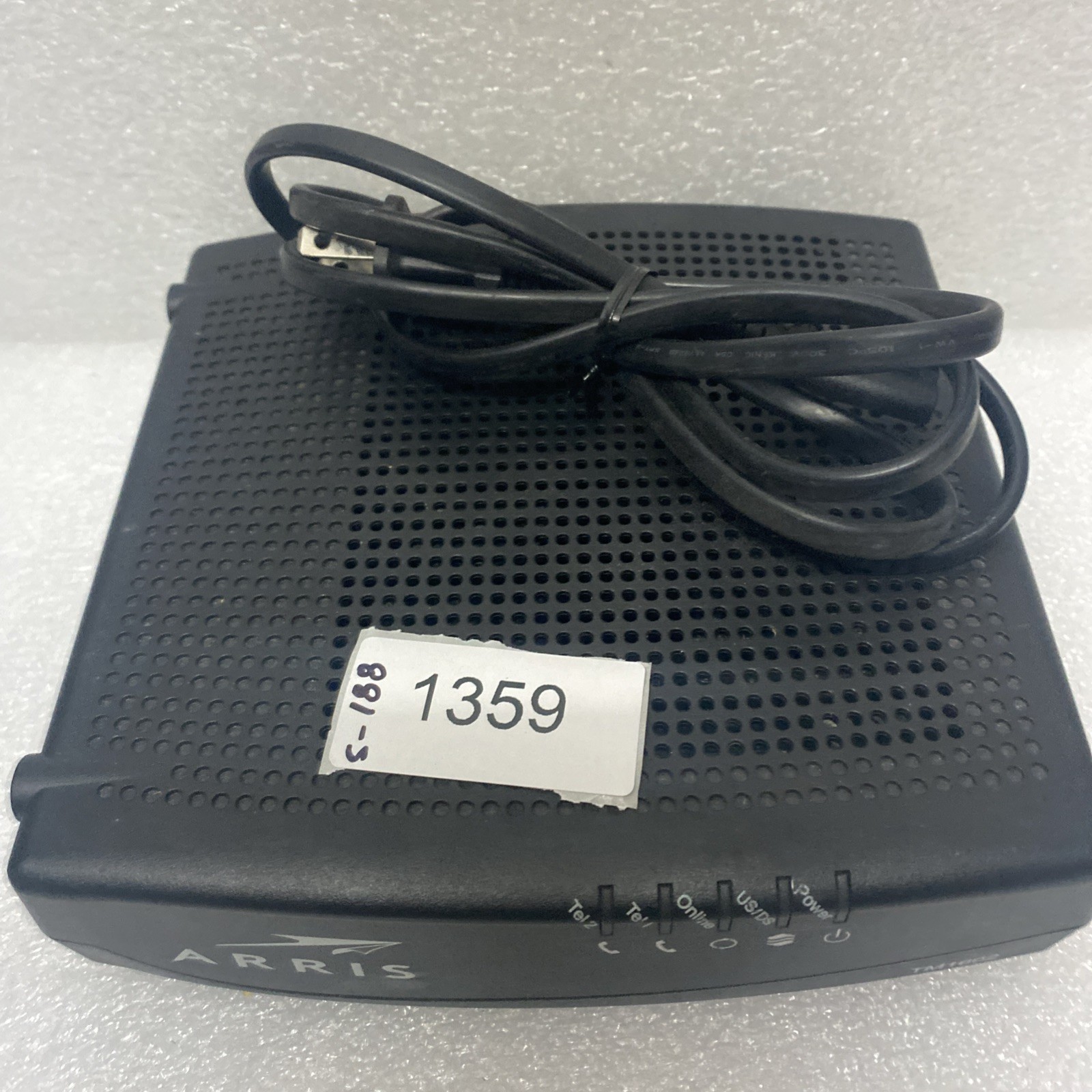ARRIS Touchstone TM1602A DOCSIS 3.0 E-MTA with Power Cable