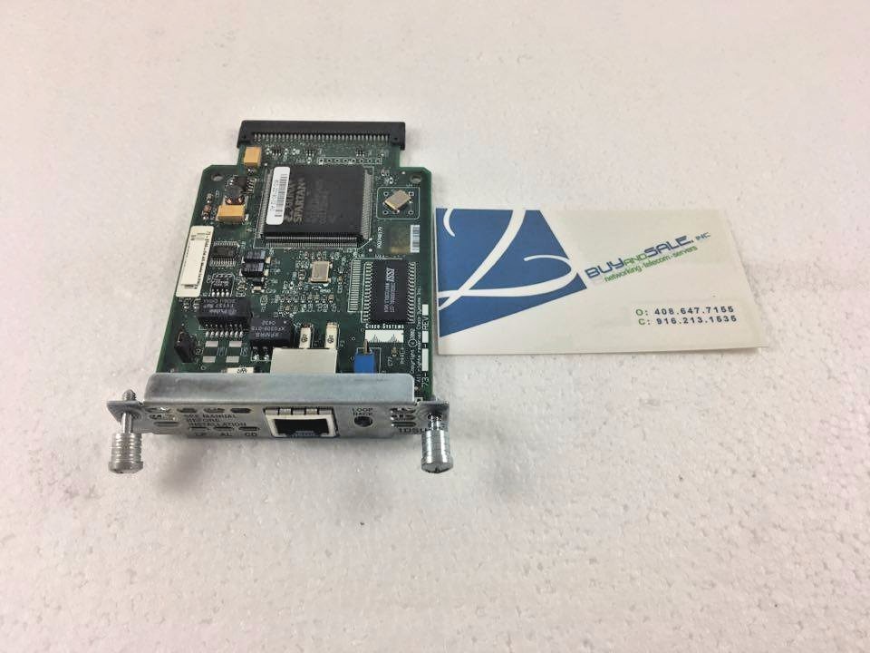 Cisco WIC-1DSU-T1-V2 1-Port DSU/CSU 1-PORT WAN INTERFACE CARD (Quantity + )