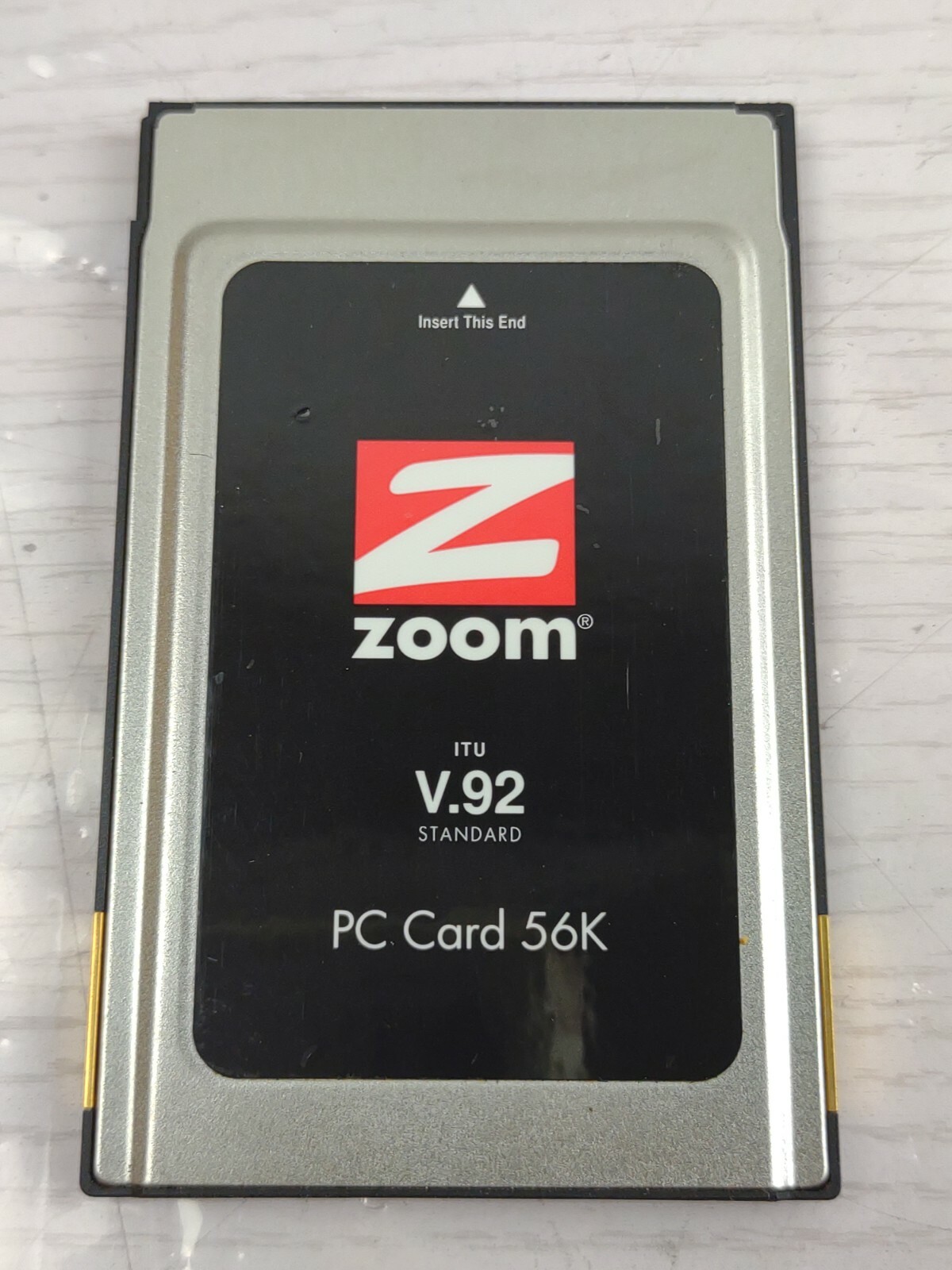 Zoom V.92 PC Card 3075 ITU V.92 Standard PC Modem Card 56K