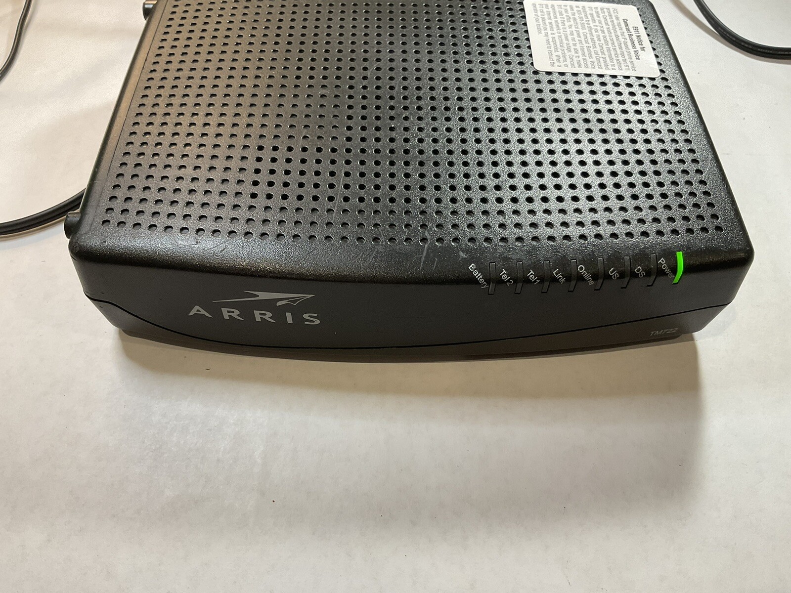 Arris TM722 Telephony Modem DOCSIS 3.0 Reverse Compatability