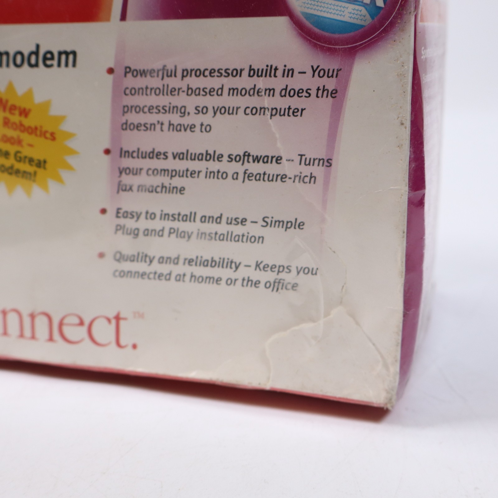 US Robotics Sportster 33.6 Fax Modem Model 0839 Vintage SEALED OLD STOCK