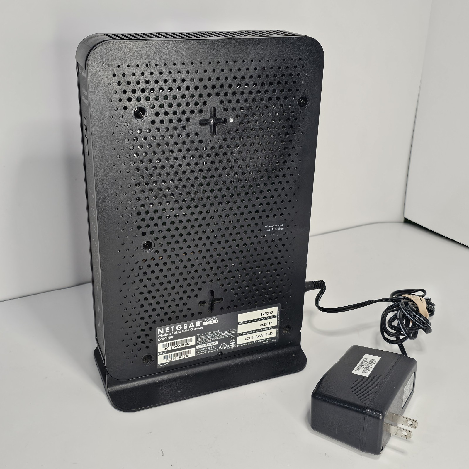NETGEAR C6300BD DOCSIS 3.0 AC1900 Cable Modem WiFi Router Combo Tested