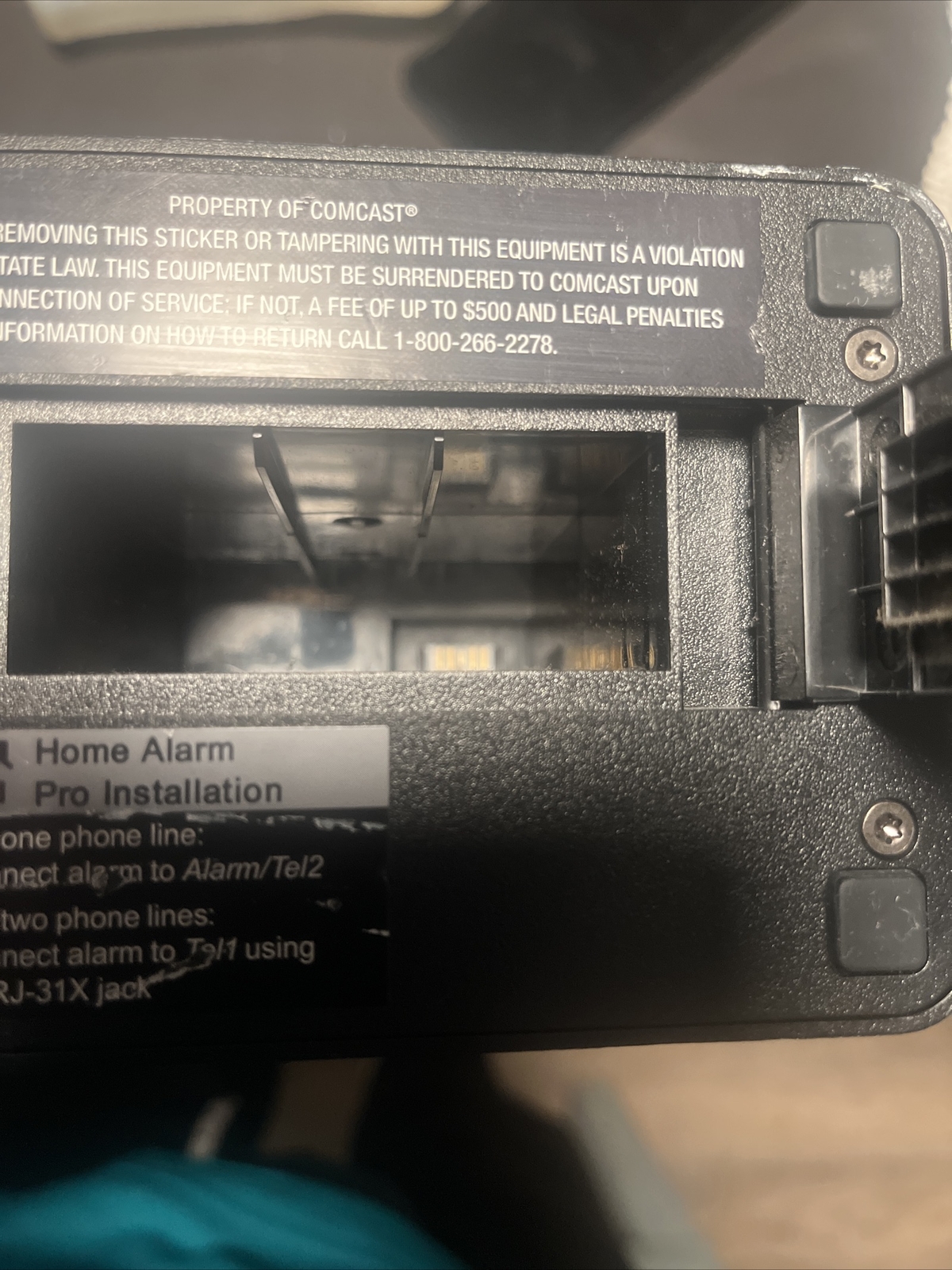 Xfinity technicolor DPC3941T XB3 Dual Band WiFi For Parts Repair Only Untested