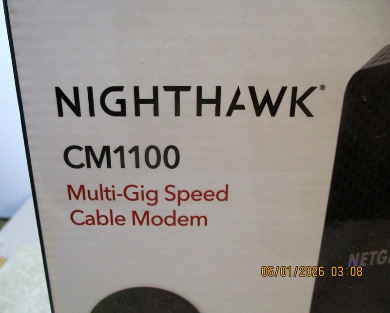 NETGEAR Nighthawk CM1100 Cable Modem