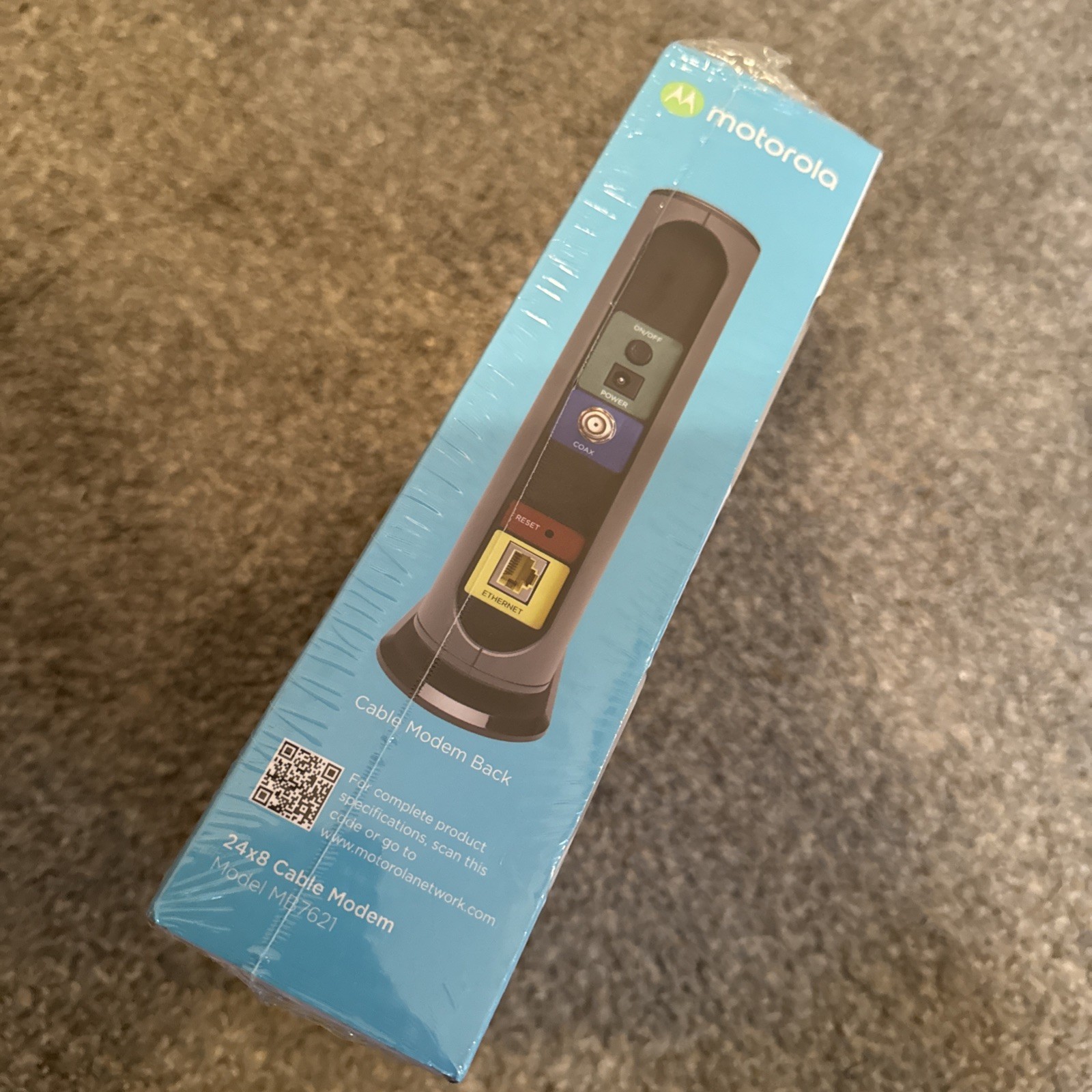 Motorola MB7621 1802 V1.0 Modem 1000 MBPS 24×8 Cable ~ Brand New Still Sealed