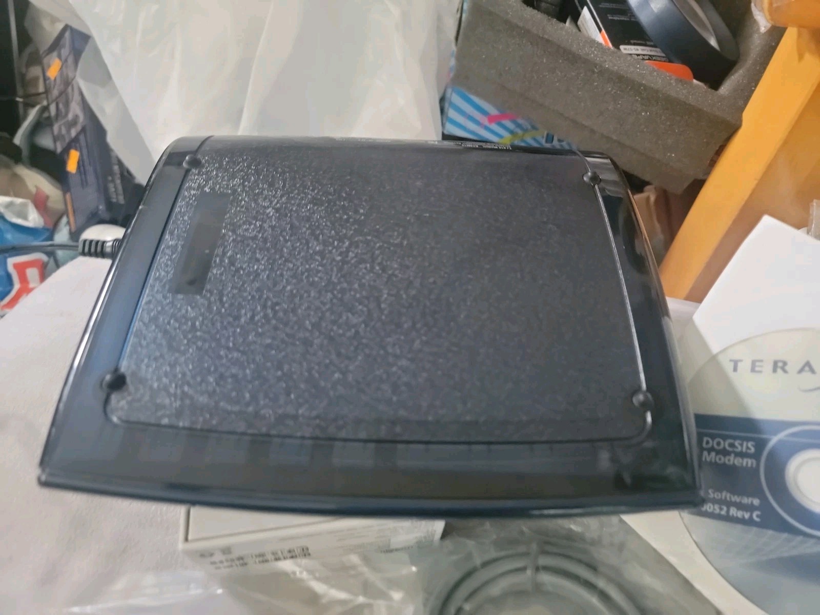 Terayon TJ-615 Blue DOCSIS Cable Modem Bundle – Open Box / Sealed Cables & CD