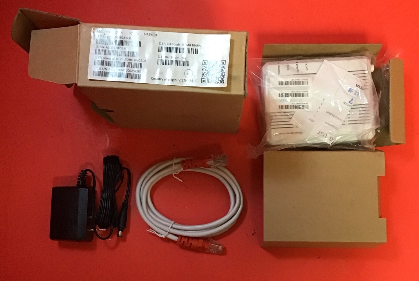 NEW Nokia AT&T Fiber optic ethernet Network terminal G-010G-A /PT704