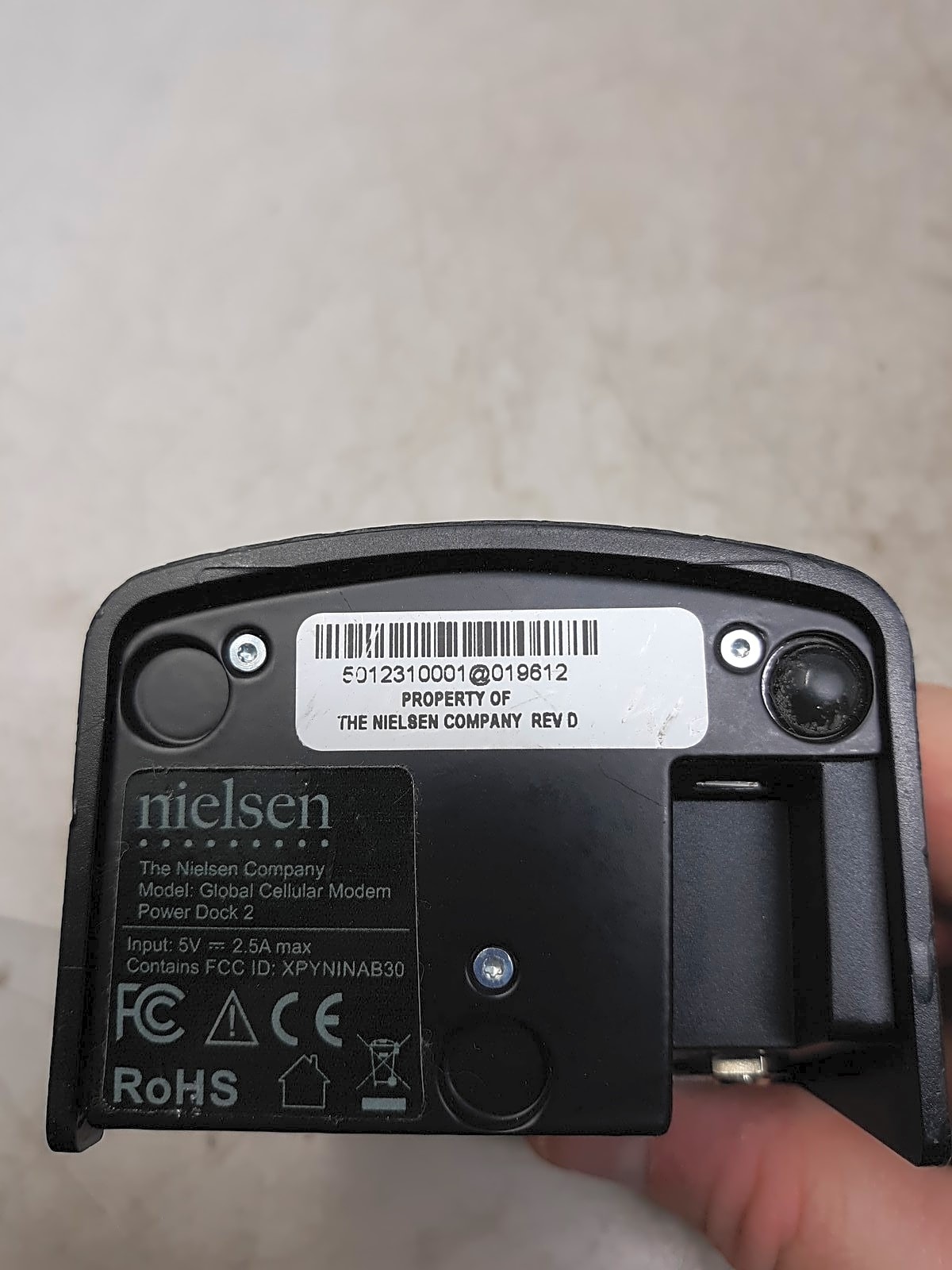 Nielsen Power Dock 2 Cellular Wi-Fi Hotspot Modem