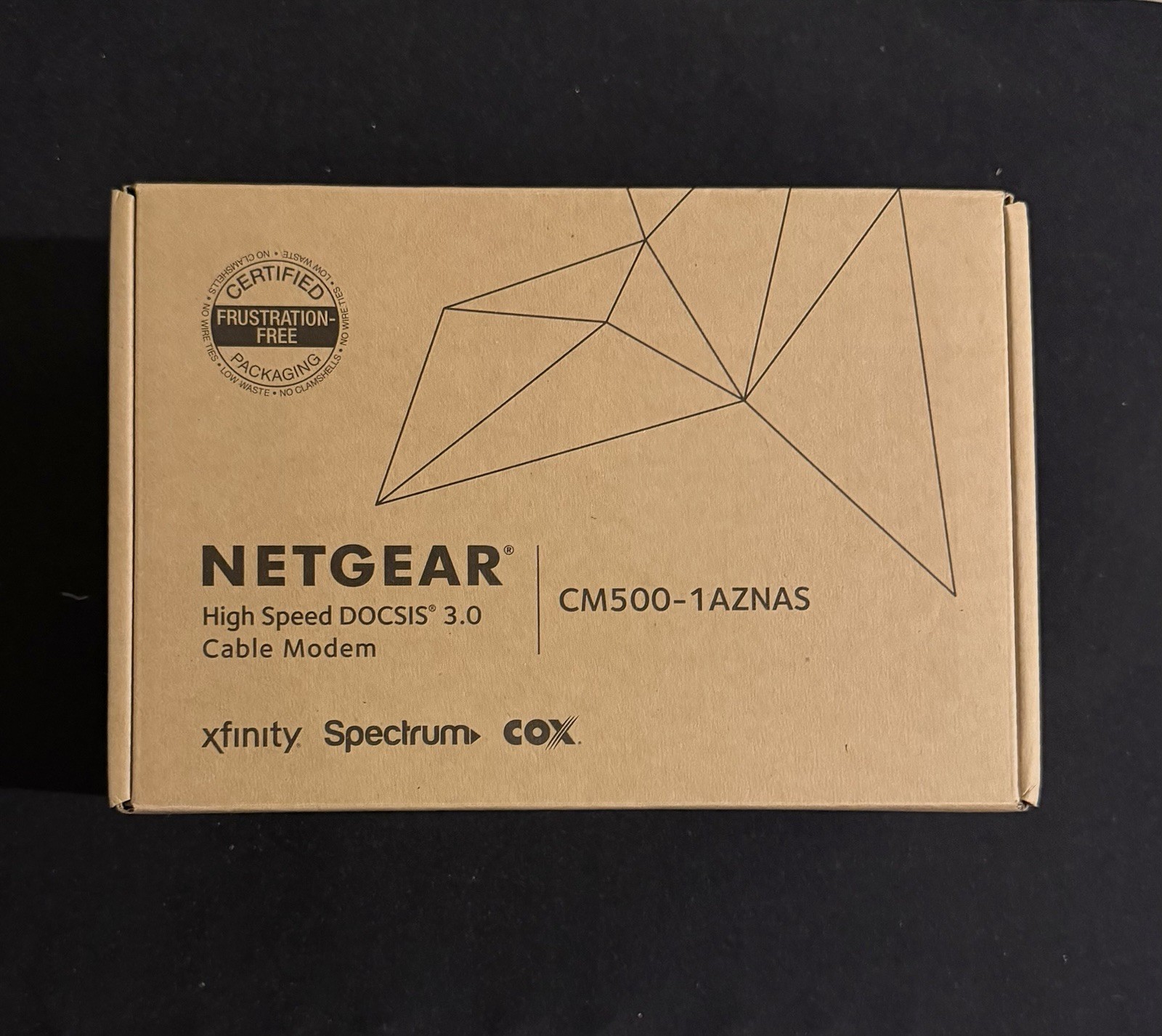 NETGEAR CM500-1AZNAS High Speed DOCSIS 3.0 Cable Modem