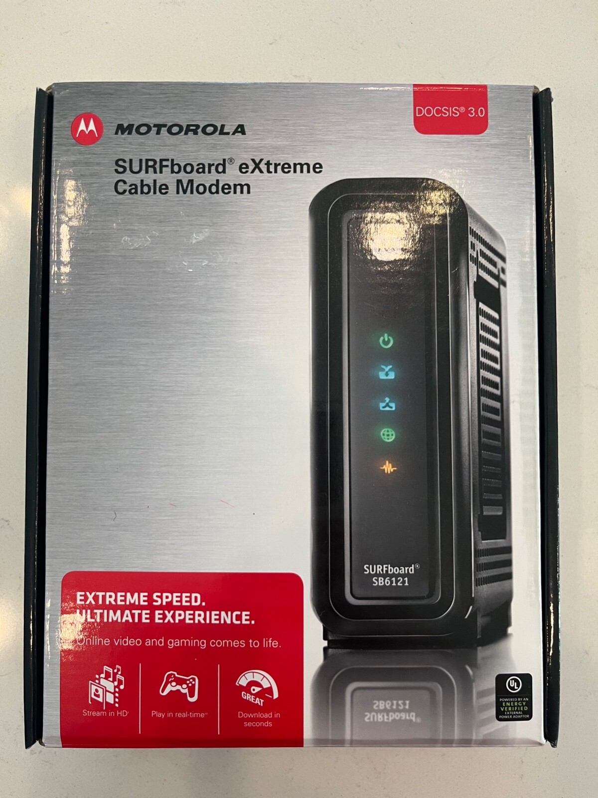 🚩 MOTOROLLA SURFboard eXtreme Cable Modem S86121 Black