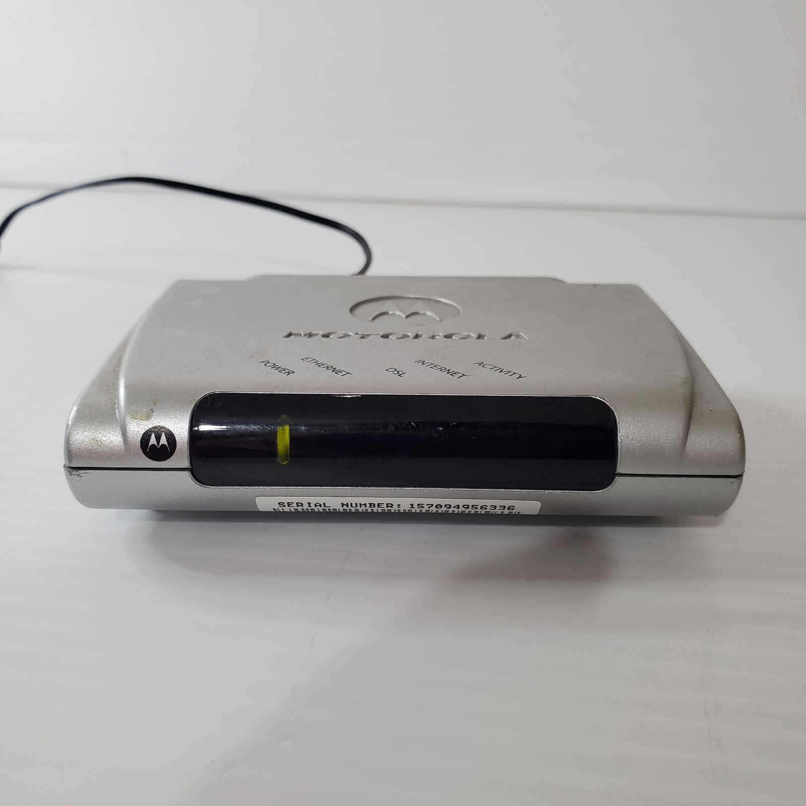 Motorola 2210-02-1006 High Speed Internet Modem Silver Color With Power Cord