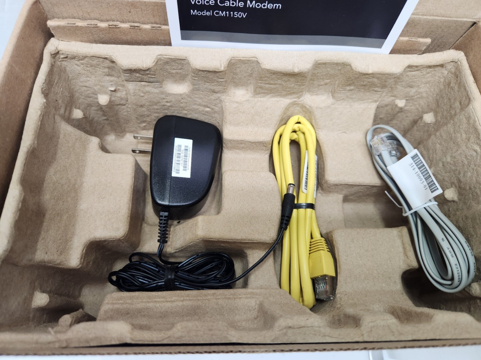 NETGEAR Nighthawk Cable Modem with Voice (CM1150) DOCSIS 3.1 Refurbished