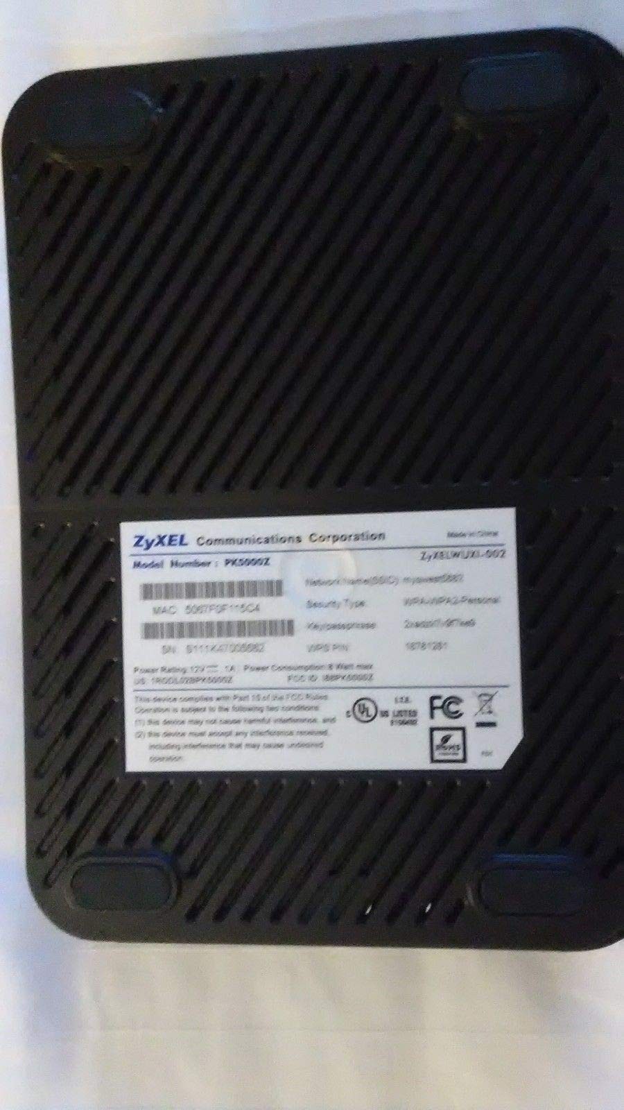 Qwest Centurylink Zyxel PK5000Z DSL Wireless Modem