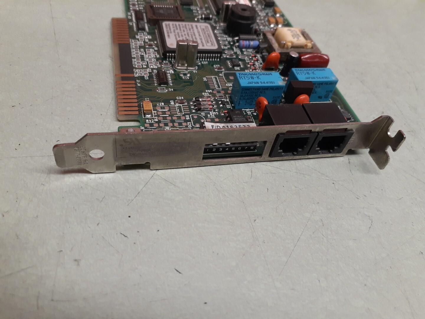 Digitan Systems DS144F Vintage Dial Up ISA Modem