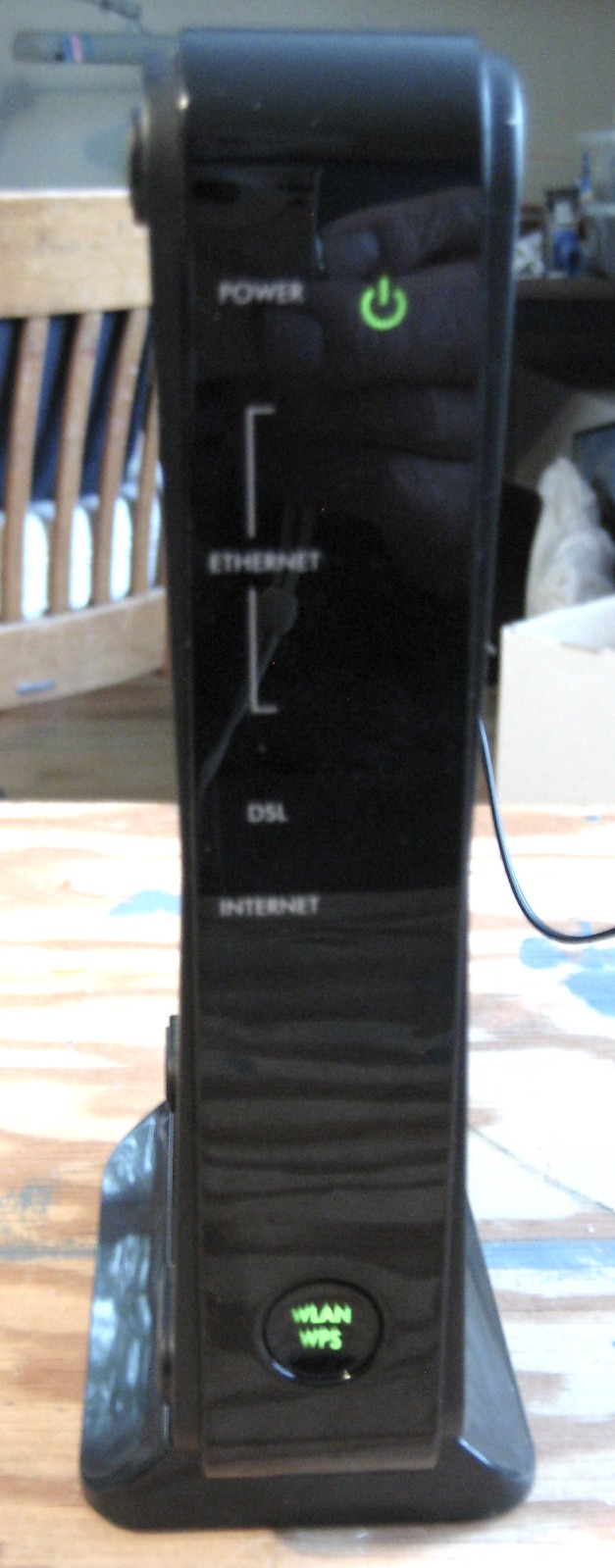 Zyxel ADSL Modem Wireless Router and Ethernet Hub P-660HN-51 WPA-PSK security