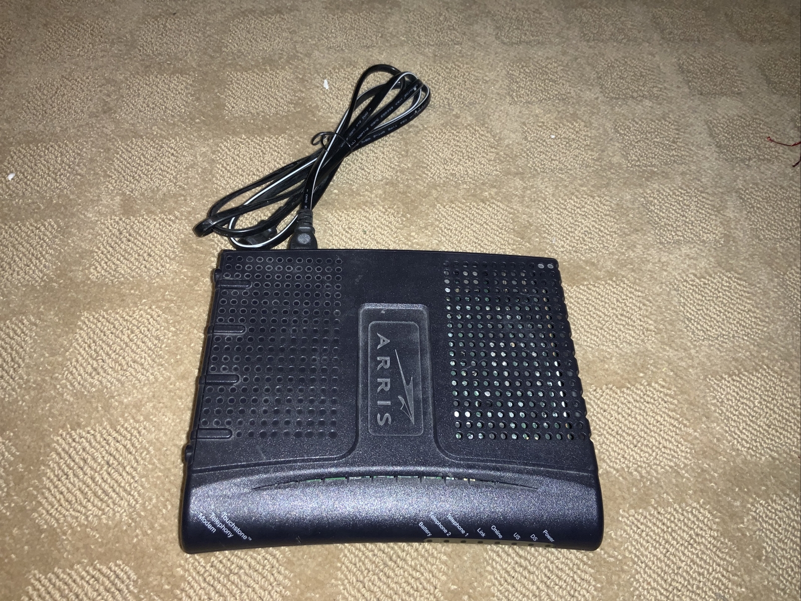 ARRIS Cable / Telephony Modem – Model TM502G/CT – Includes Power Cord