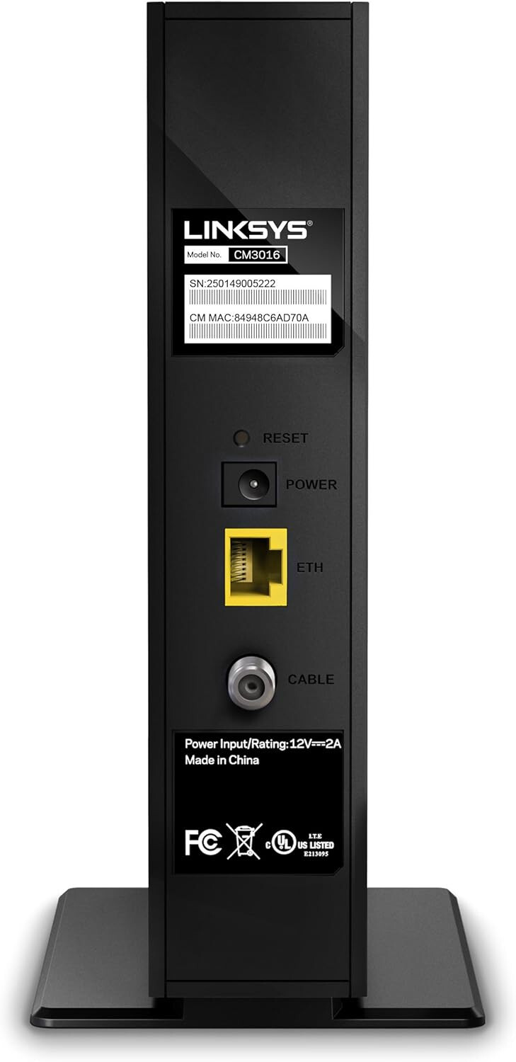 Linksys CM3016 Cable Modem