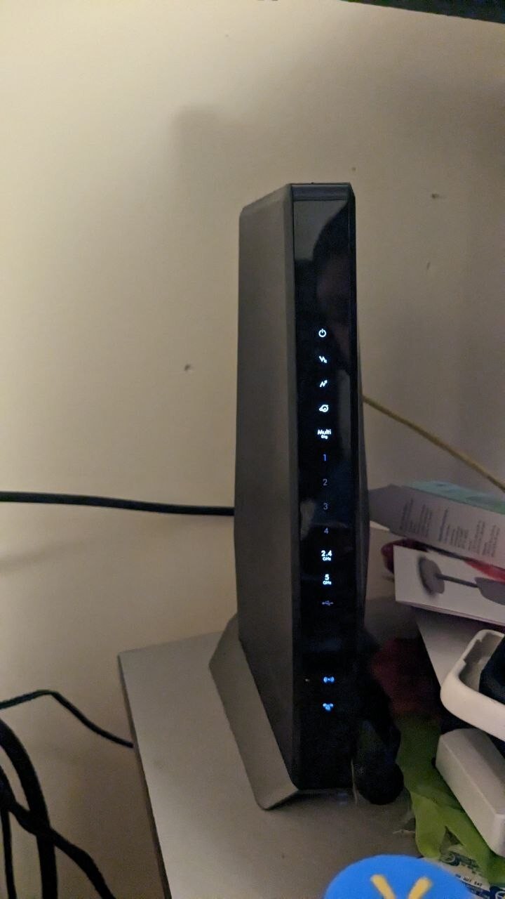 NETGEAR Nighthawk Dual-Band AX6000 Wi-Fi 6 Cable Modem Router Up to 6GBPS