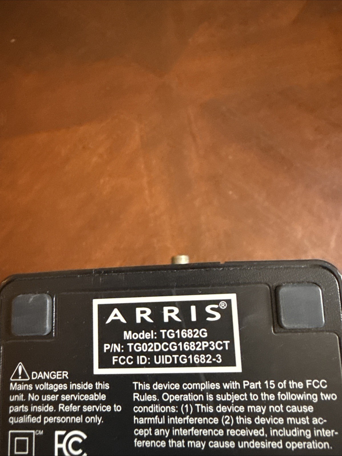 Xfinity Arris TG1682G Dual Band Wireless 802.11ac Cable Modem Router