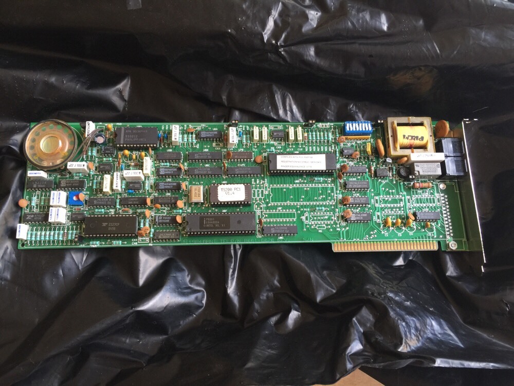 Omnitel Internal Modem PC Card (T1200) – From 1984!!