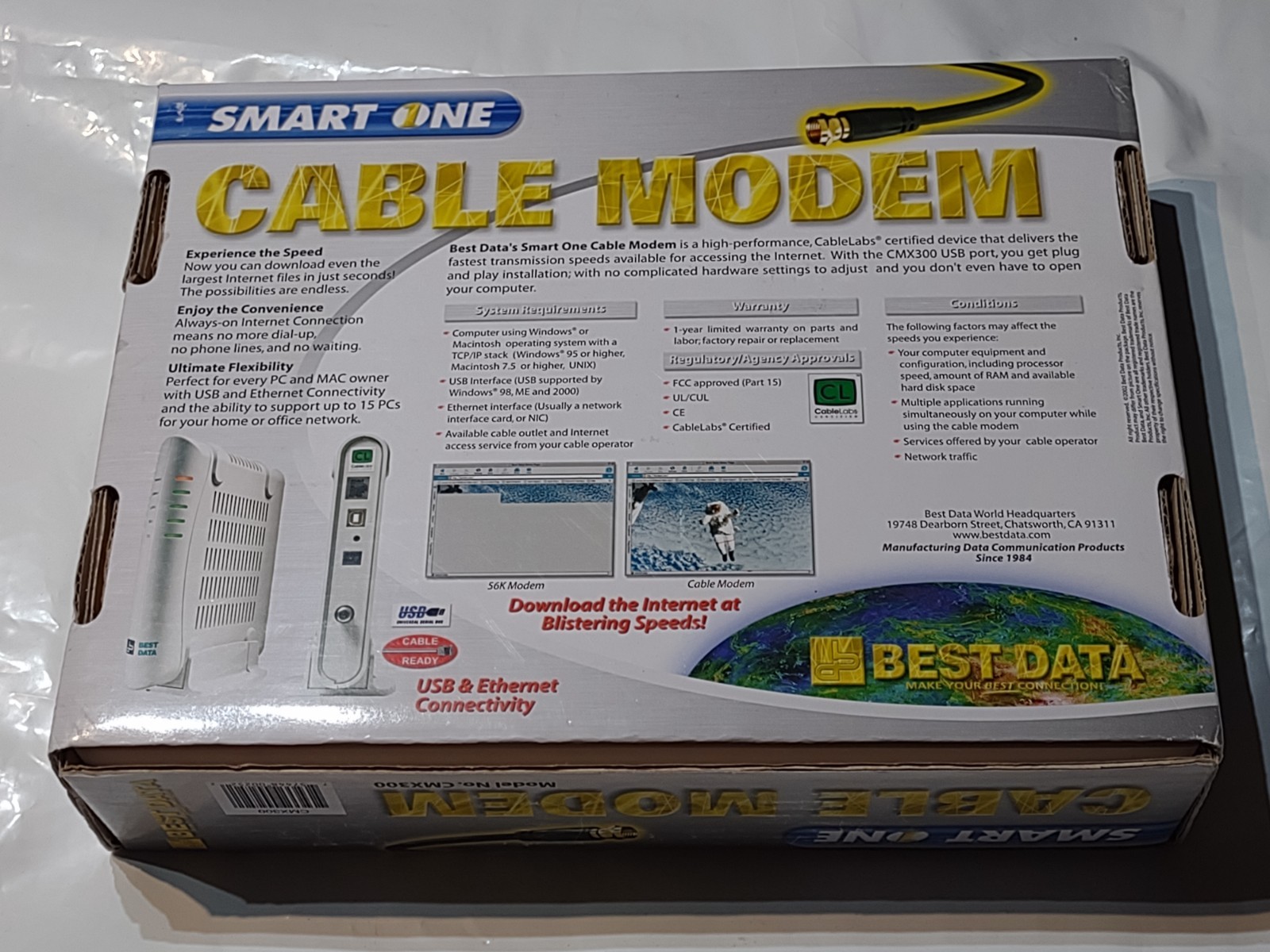 Smart One CMX300 Cable Modem