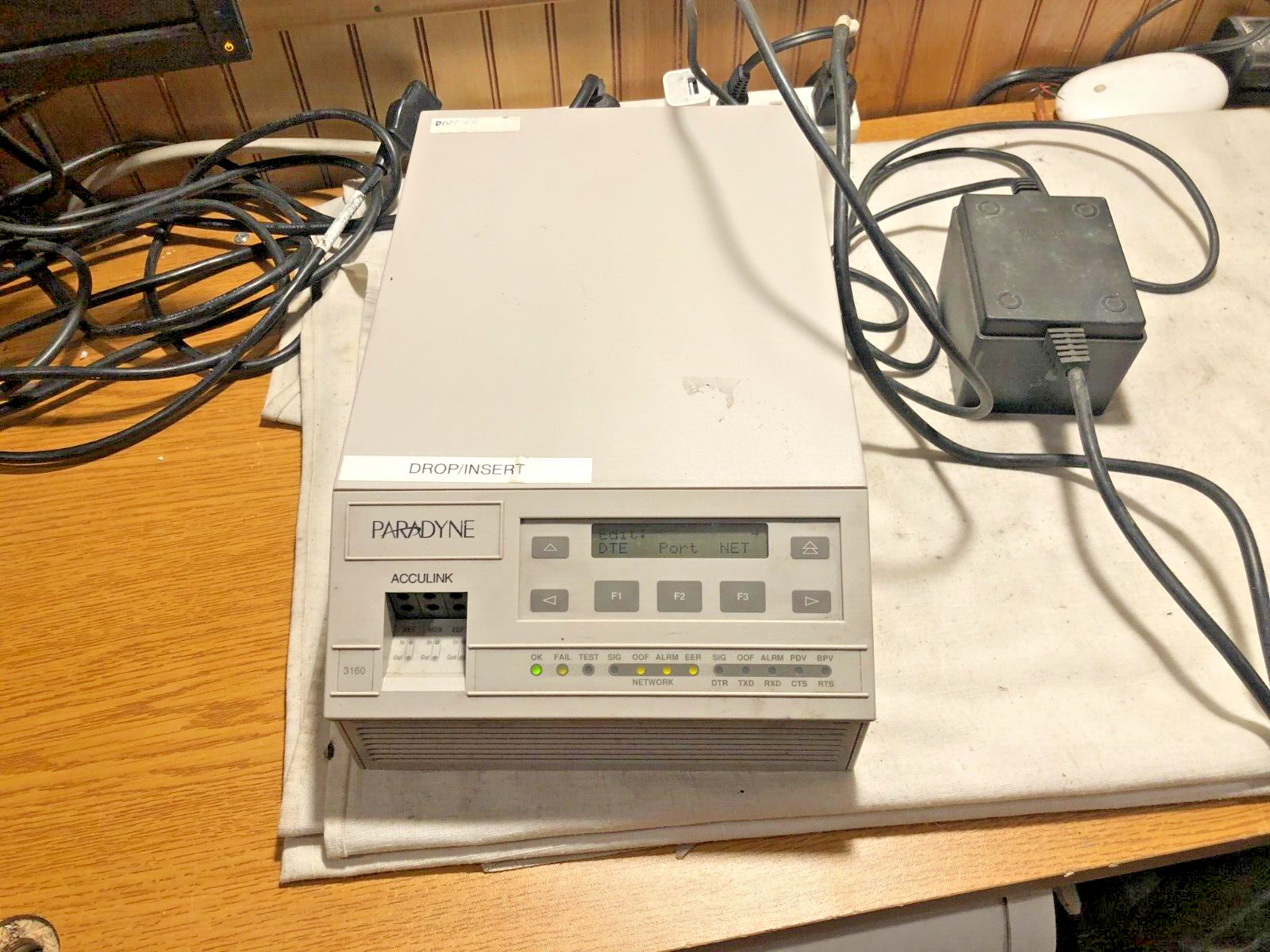 Paradyne Acculink 3160 – 3160-A2-210-0GB SPINN 2 PORT DSU/CSU S/A w/ Power Adptr