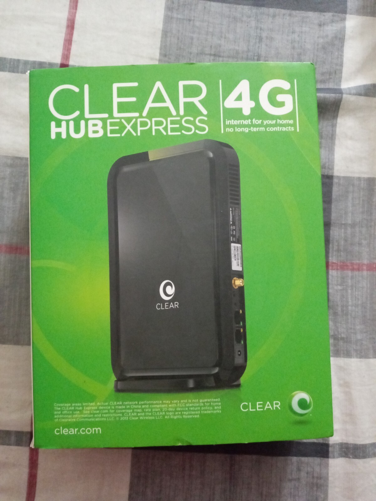CLEAR Hub Express GTK-RSU131 4G Modem, Internet for the Home, Wireless, Wifi