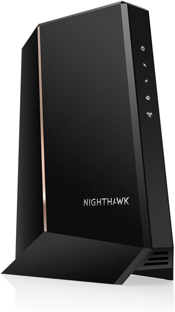 NETGEAR Nighthawk Multi-Gig Cable Modem CM2000 Compatible with All Cable – Black