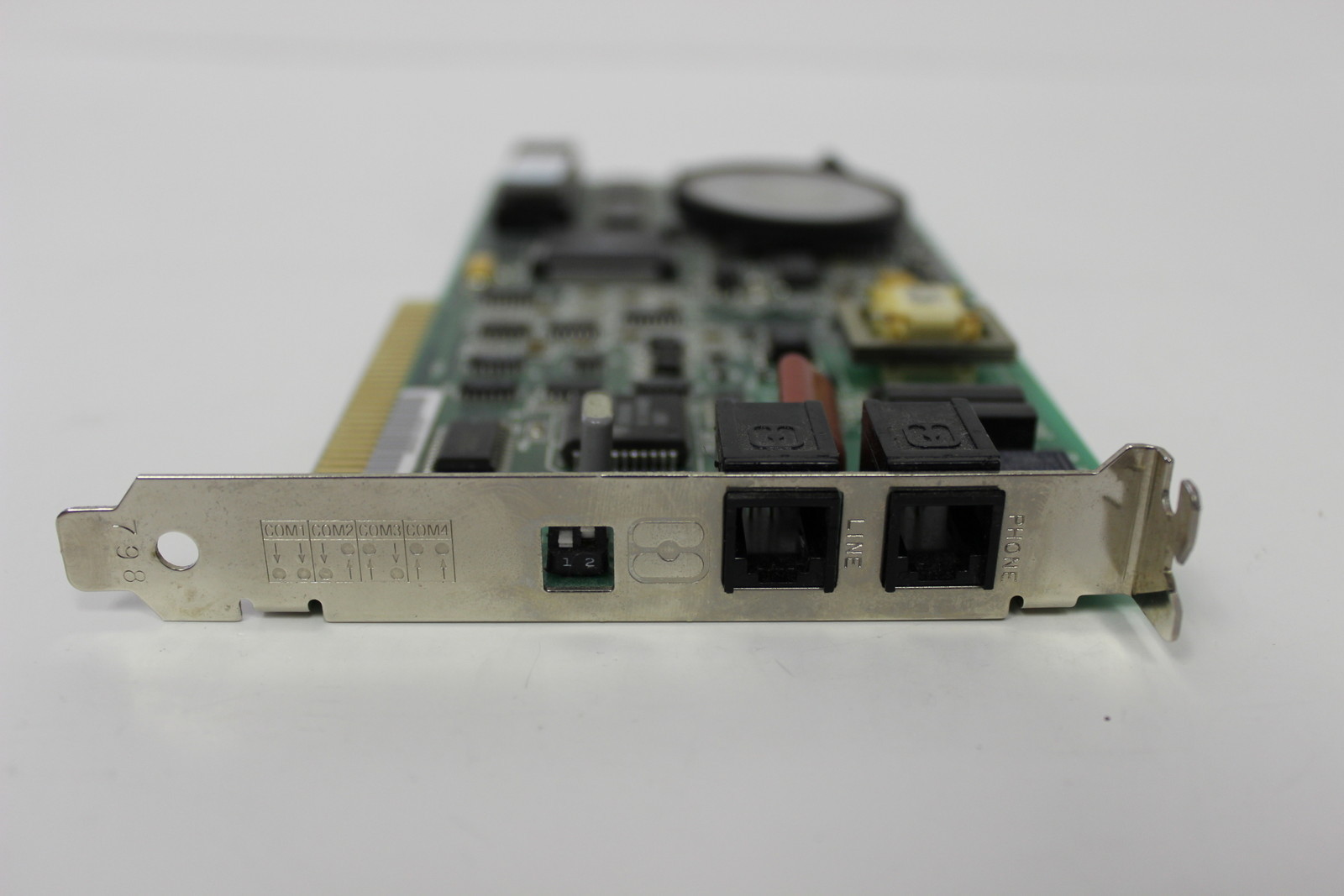 HAYES 5109AM ACCURA 14.4 MODEM+FAX INTERNAL 8 BIT ISA BOARD WITH WARRANTY