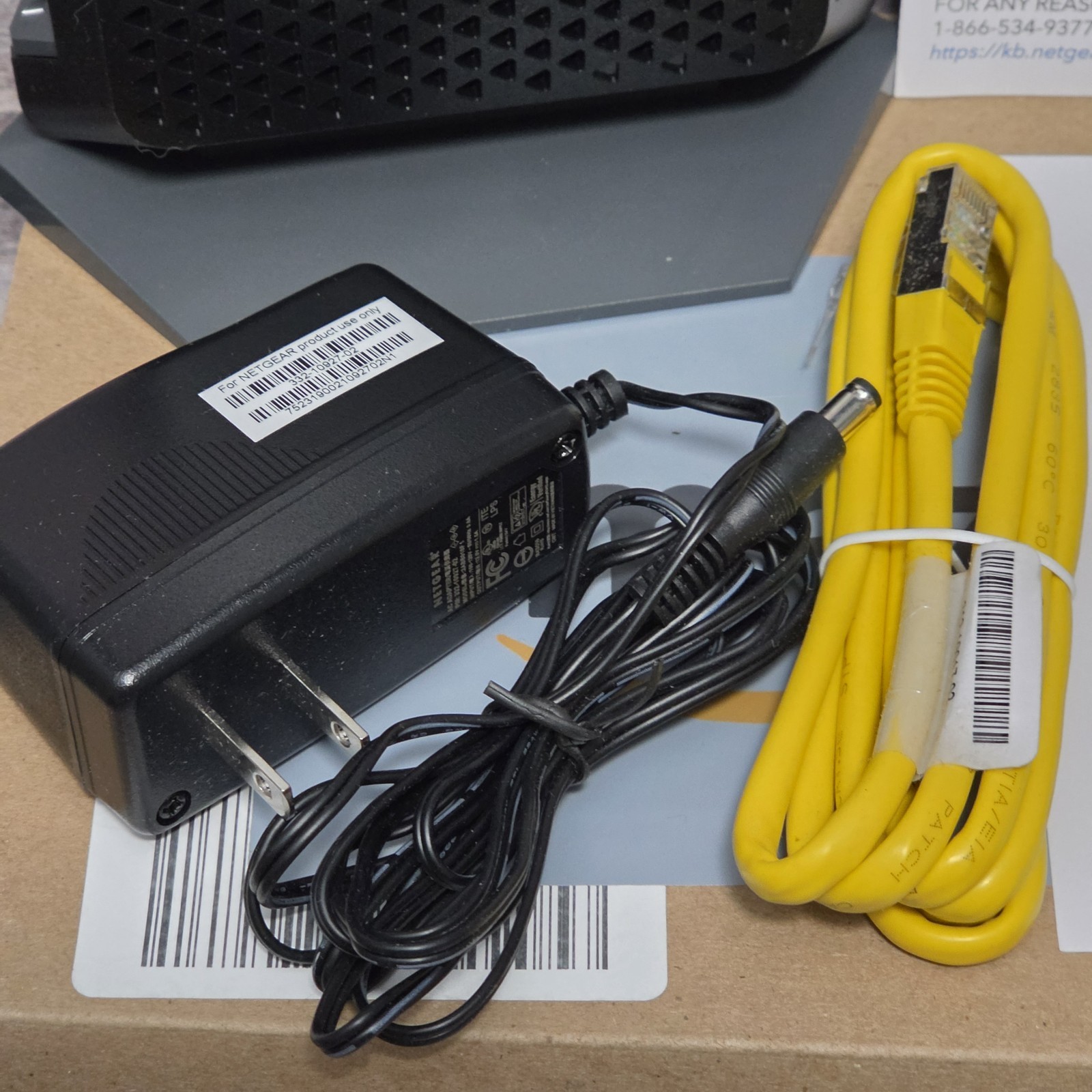 NETGEAR Nighthawk CM1000v2 Gigabit DOCSIS 3.1 Cable Modem Power Supply