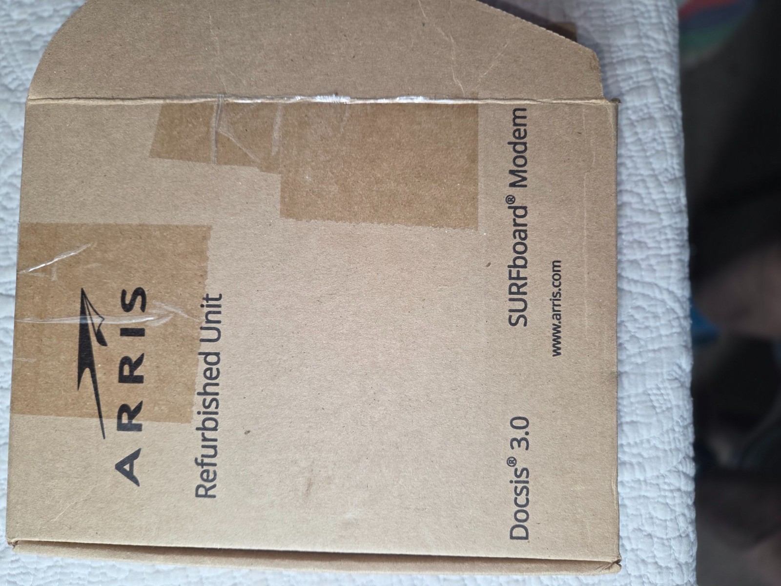 Arris Surfboard SB6183 Docsis 3.0*Refurbished Cable Modem W/ Power Adapter*White