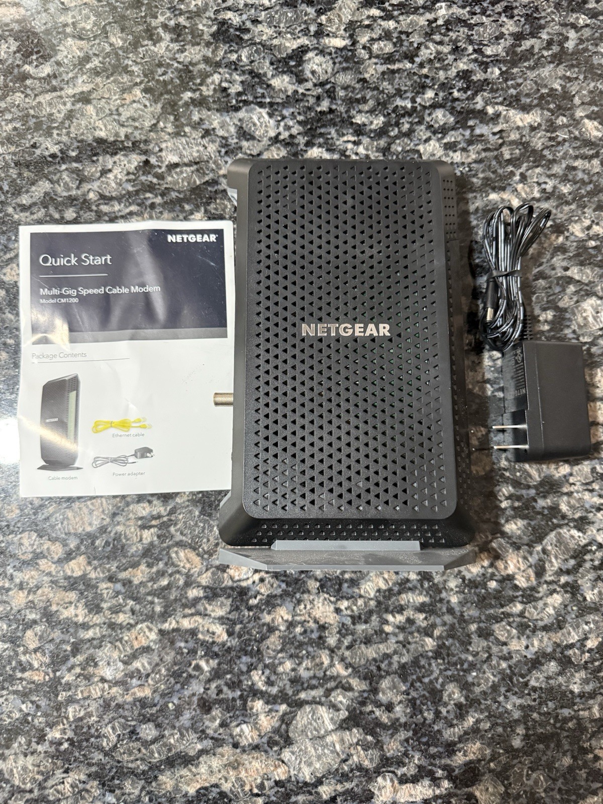 NETGEAR Nighthawk CM1200-100NAS DOCSIS 3.1 Cable Modem – VG