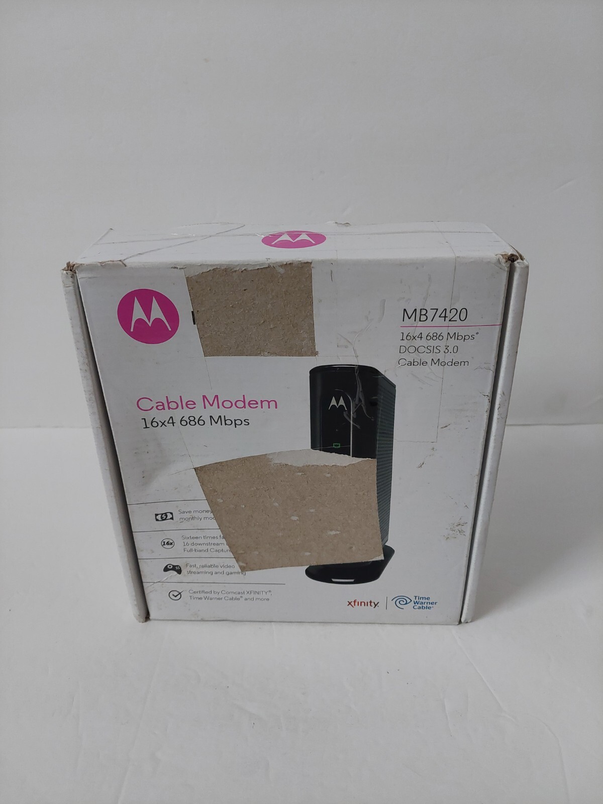 Motorola MB7420 686mbps 16×4 DOCSIS 3.0 Cable Modem