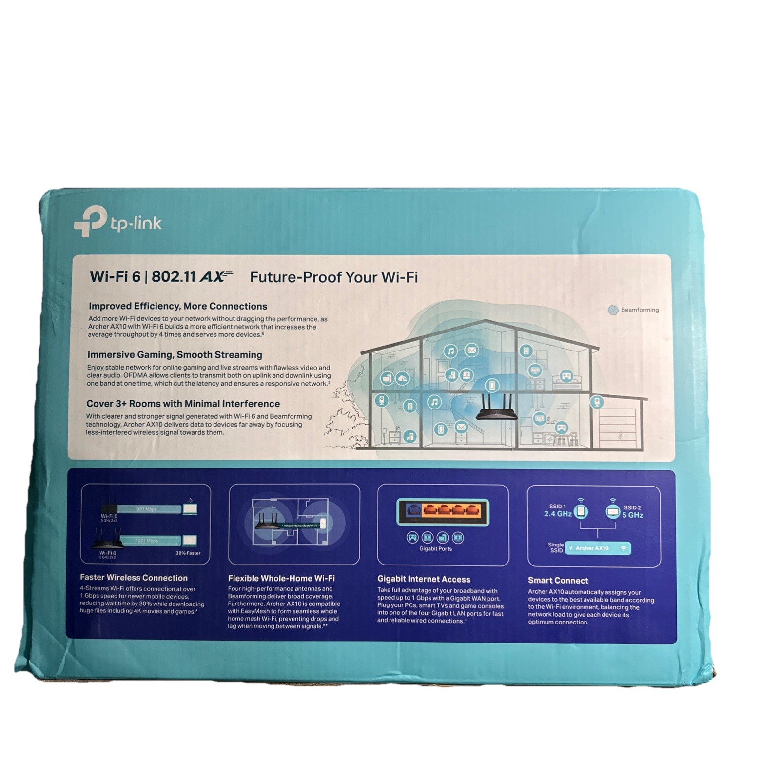TP-Link AX1800 Wifi 6 Router Archer AX21 Dual Band Wireless Router – NEW