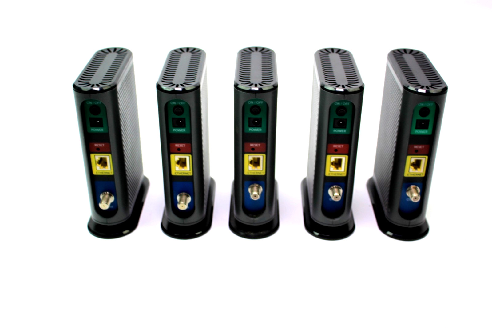 Lot of 3 Motorola MB7220 & 2 MB7420 DOCSIS 3.0 Cable Modem AS IS