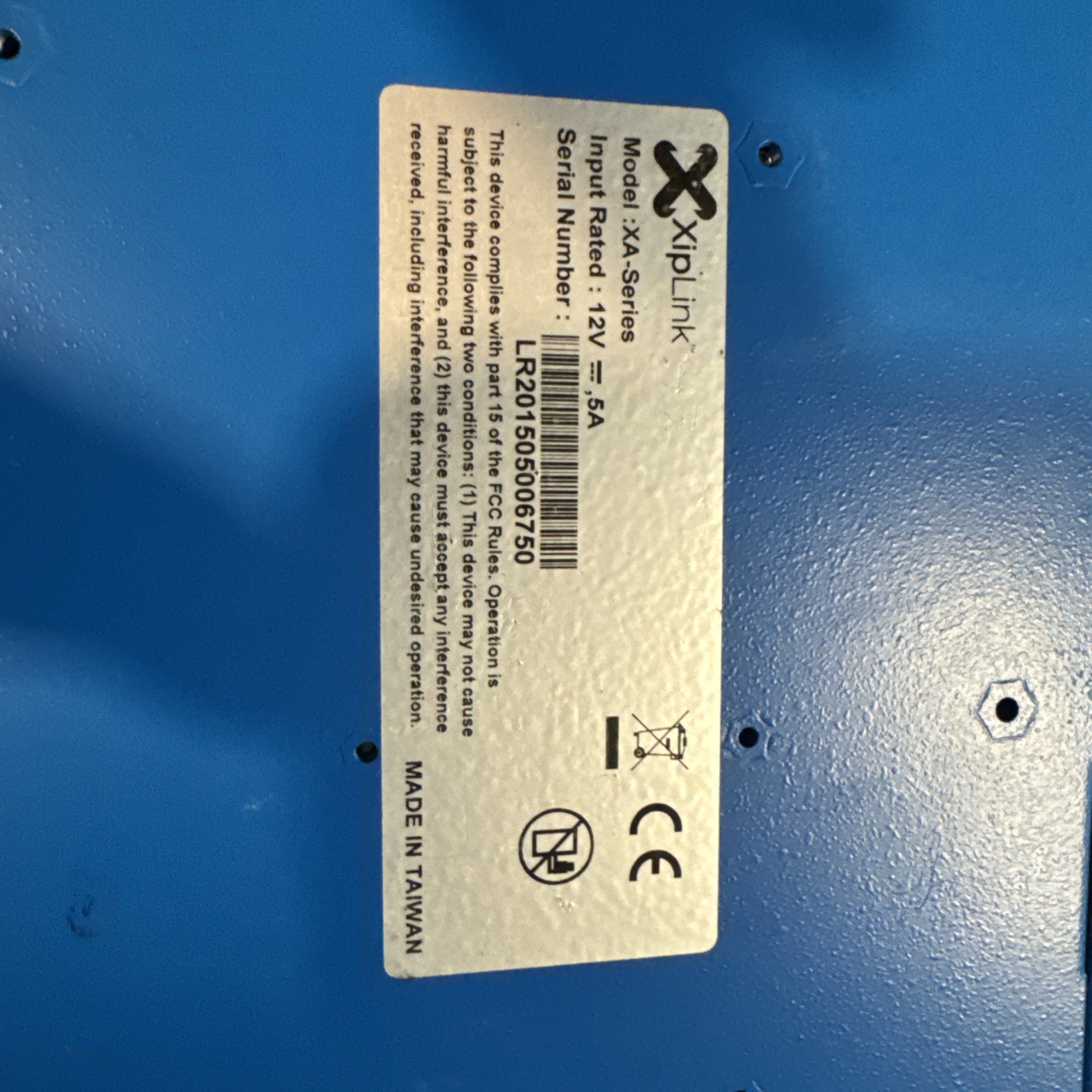 XipLink XA-500C TCP accelerator appliance designed