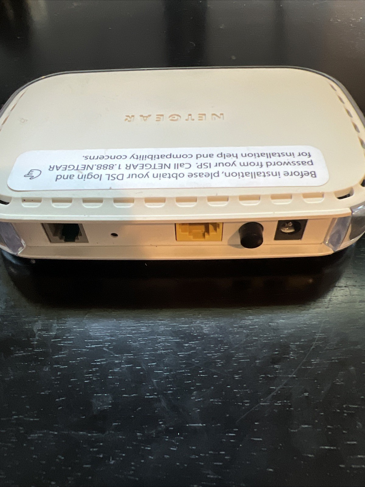 Netgear Broadband ADSL2+ Modem DM111PSP V2 Modem, no return