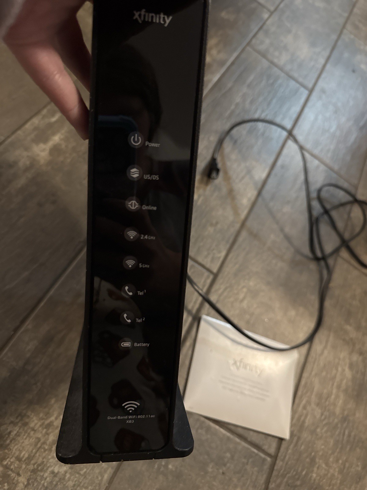 Xfinity XB3 Modem Router TG1682G TC8717T Dual Band WiFi 802.11ac, Internet Voice