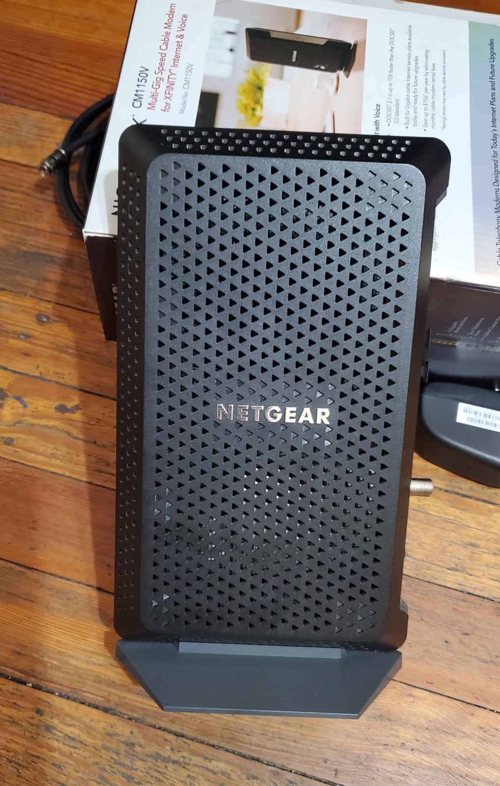 Netgear Night Hawk CM1150V DOCSIS 3.1 XFINITY Modem gently used $74.58