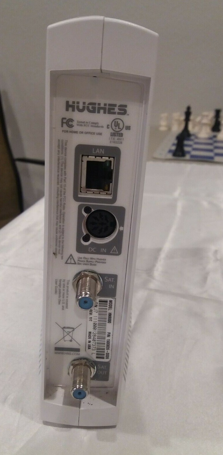 Hughes HN 9000 Modem for Internet With Power Adapter