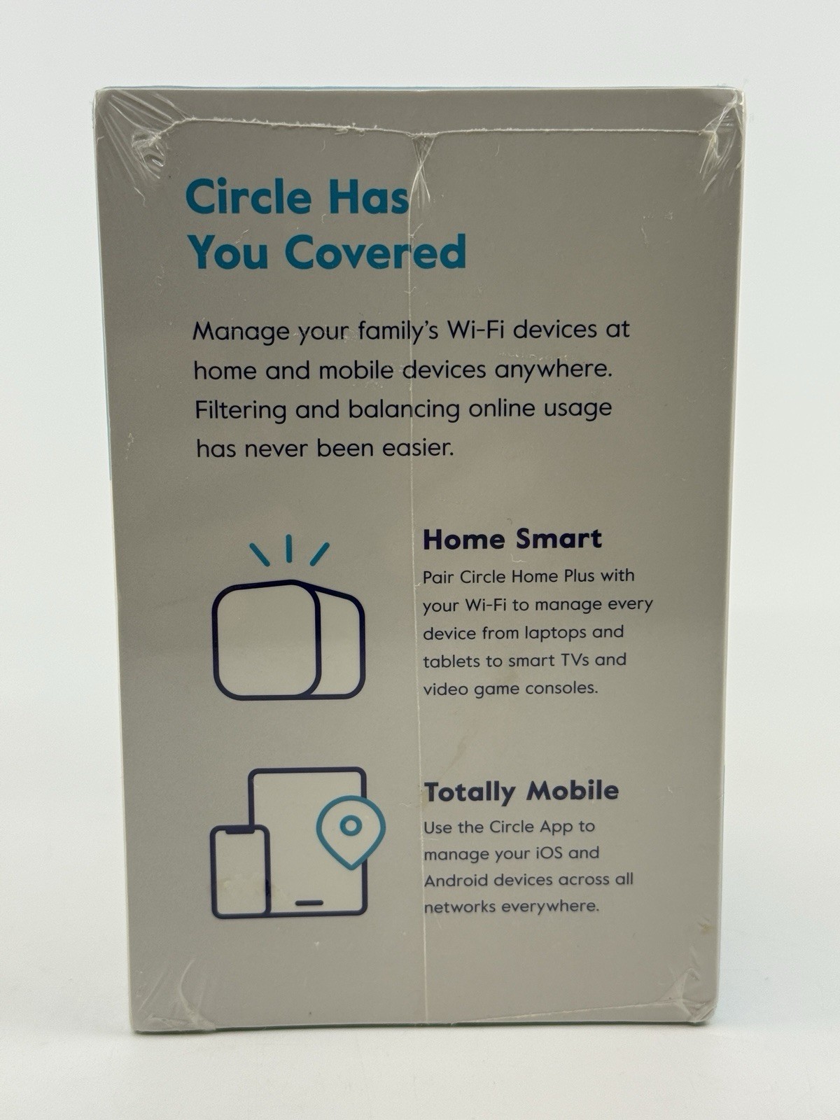 CIRCLE HOME PLUS PARENTAL CONTROL HUB DEVICE SLVH2 MANAGE ONLINE TIME ANYWHERE