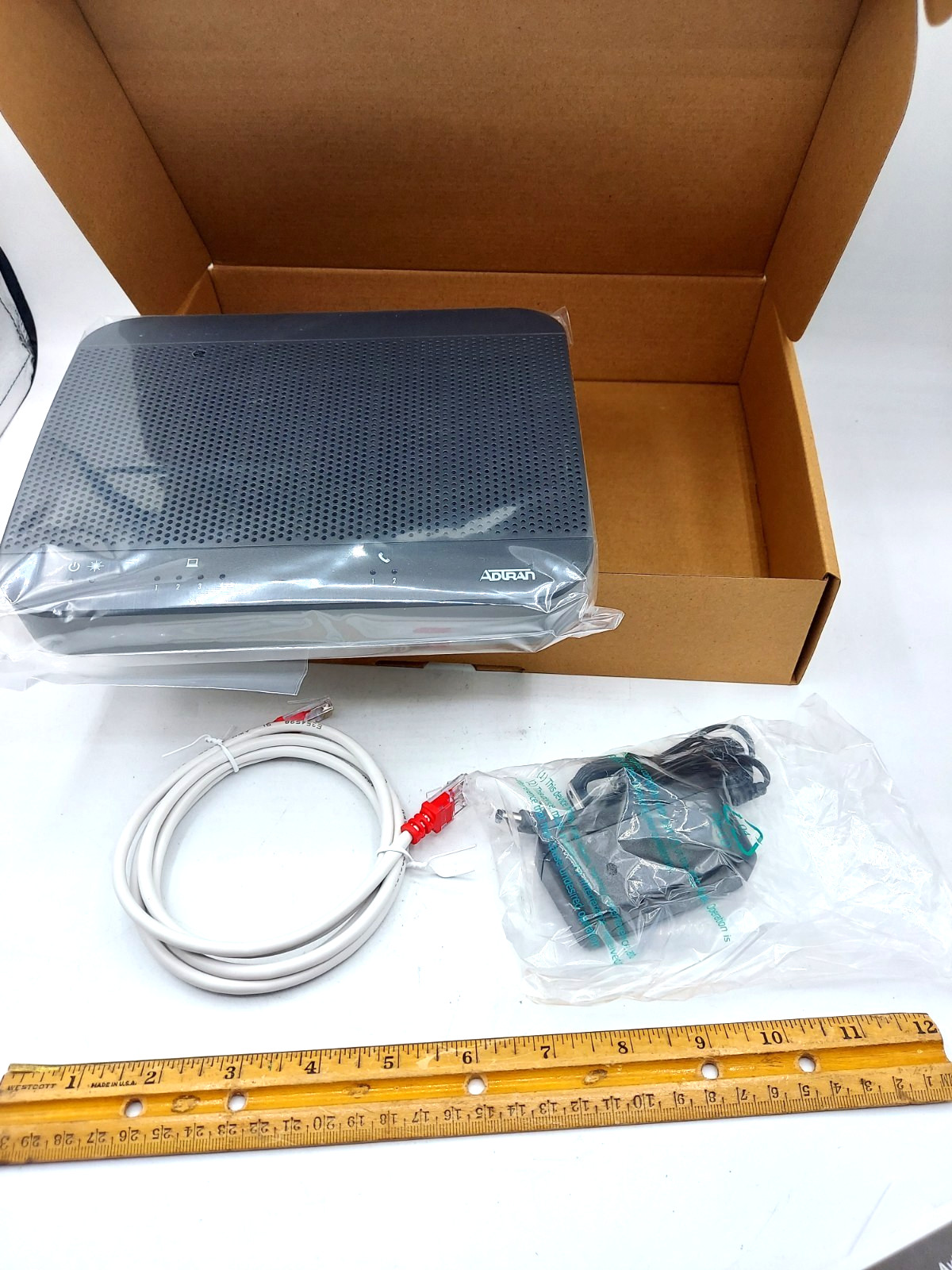 ADTRAN 324 4th Gen 2POTS 4GE ONT Fiber Network Terminal 1287835F1C *NEW*