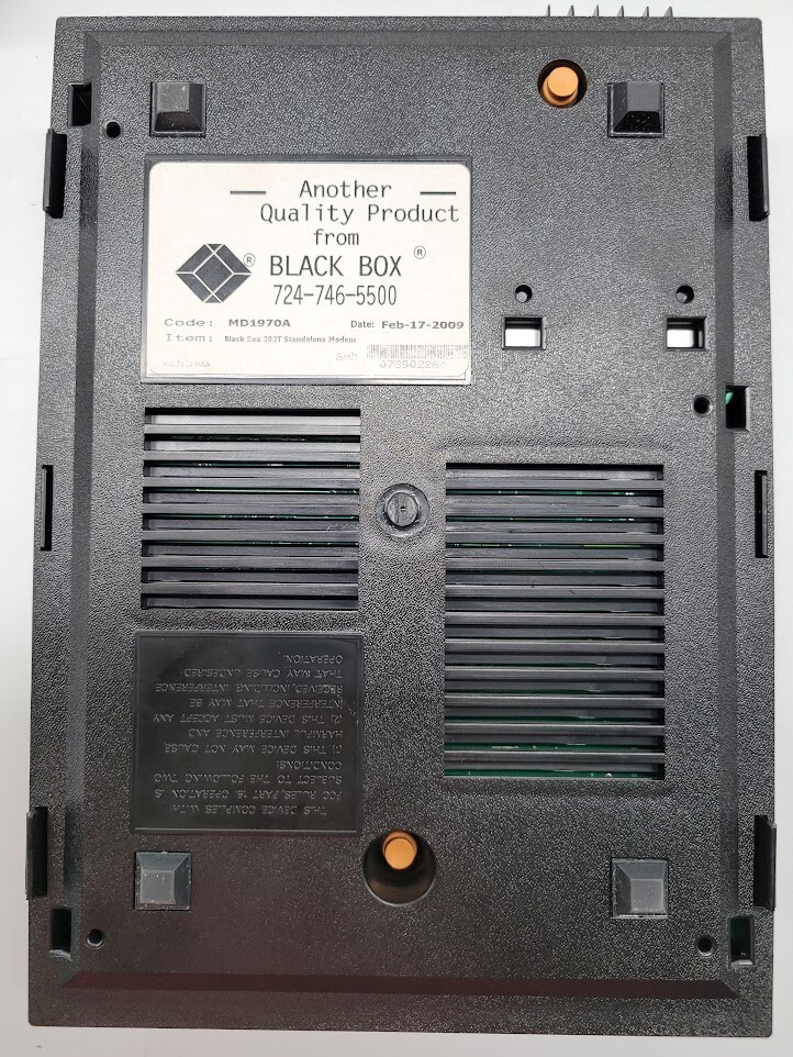 Black box 202t standalone Modem -724-746-5500